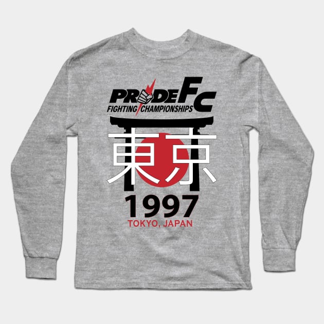 Pride FC 1997 Japan Long Sleeve T-Shirt by cagerepubliq